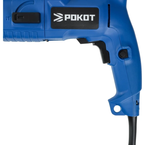 Перфоратор электрический РОКОТ ПРГ-20/720, 720Вт, горизонт., SDS plus (кейс) 664-271 фото 4 Перфоратор электрический РОКОТ ПРГ-20/720, 720Вт, горизонт., SDS plus (кейс) 664-271 фото 4