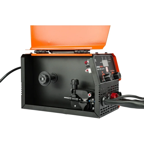 Полуавтомат сварочный инверторный СПЕЦ ПРОМО MAG-180 Invertor,+ММA, 1*230В, А20-160, диам.пров.0,8-0,1мм, d электр до 4мм (проволка FLUX в комплекте d=1мм, 0,25кг) 4156 фото 8