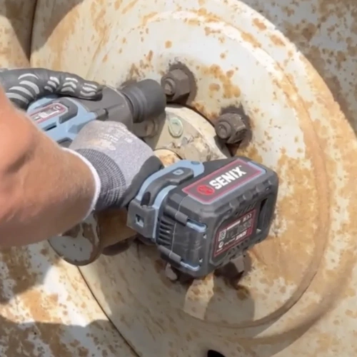 Импульсный гайковерт SENIX X2 20В 1/2'', 1350 Нм, акб 8Ач, зу 6А PDWX2-M4-EU фото 7