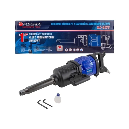 Гайковерт пневматический ударный Forsage 1" с длинным валом (4000 Нм) F-NC-8372(57863) Гайковерт пневматический ударный Forsage 1" с длинным валом (4000 Нм) F-NC-8372(57863)