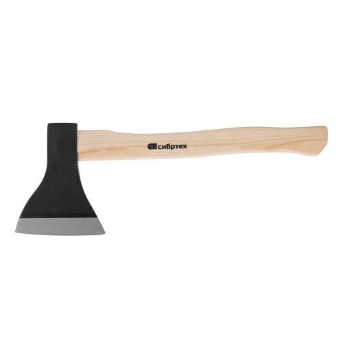 Топор ТП11-10, 1000 г, в сборе, кованый, деревянное топорище Сибртех фото 2
