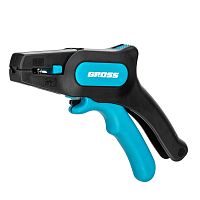 Щипцы для зачистки электропроводов 0.2-6 мм2 (10-24 AWG) лезвие: нержавеющая сталь Gross