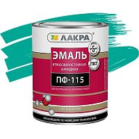 Эмаль Лакра ПФ-115 бирюзовая 1 кг
