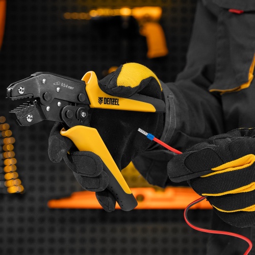 Клещи для обжима наконечников штыревых НШВ, НШВИ, НШВИ-2, 0,5-4 мм2 Denzel фото 11