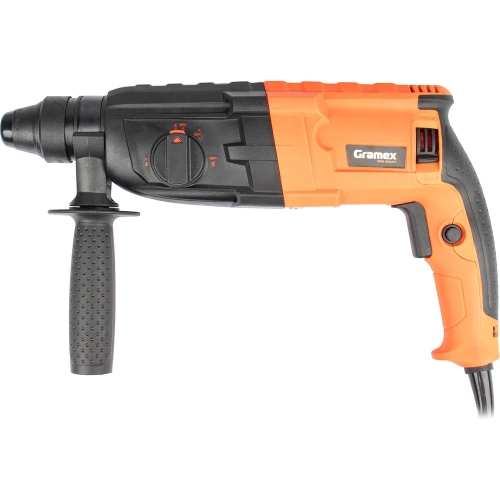 Перфоратор электрический Gramex HRH-800 (800Вт,0-1300об/мин,0-5800уд/мин,3,2Дж,3 реж,SDS+) Картон (1/5) 018504 фото 3 Перфоратор электрический Gramex HRH-800 (800Вт,0-1300об/мин,0-5800уд/мин,3,2Дж,3 реж,SDS+) Картон (1/5) 018504 фото 3