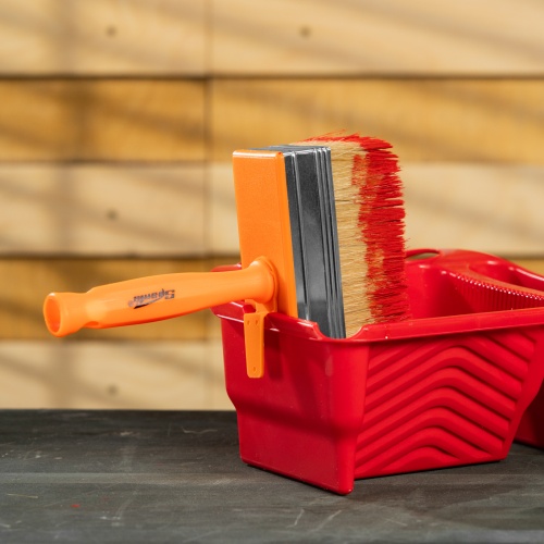 Кисть-ракля, 50х140 мм, натуральная щетина, пластмассовый корпус, пластмассовая ручка Sparta фото 8