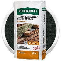 Раствор кладочный Основит Брикформ МС11 графит 25 кг