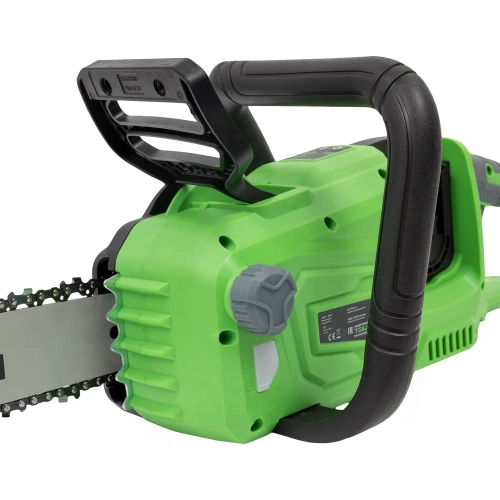 Цепная пила аккумуляторная TRUEGREEN 2х20 В, 0.375", без аккумулятора и ЗУ TG8J173 фото 9 Цепная пила аккумуляторная TRUEGREEN 2х20 В, 0.375", без аккумулятора и ЗУ TG8J173 фото 9