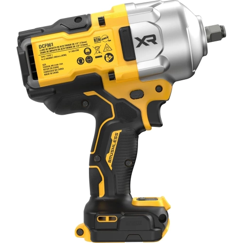 Аккумуляторный гайковерт DEWALT DCF961NT, 18 В, 2372 Нм, 1890 уд/мин, без АКБ и ЗУ, в кейсе TSTAK DCF961NT-XJ фото 6