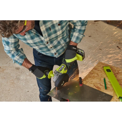 18В Углошлифмашина бесщеточная RAG18BL-0 Ryobi 5133006532 фото 4