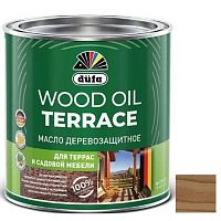 Масло деревозащитное для террас и садовой мебели Dufa Wood Oil Terrace дуб 2 л