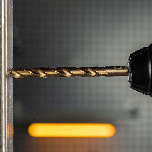 Сверло по металлу, 8 мм, HSS Co-8%// Denzel фото 10