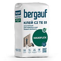 Клей эластичный Bergauf Maxiflex для тяжелых плит любого формата 25 кг