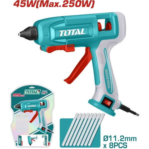 Термоклеевой пистолет TOTAL 45 Вт TT401116 фото 3 Термоклеевой пистолет TOTAL 45 Вт TT401116 фото 3