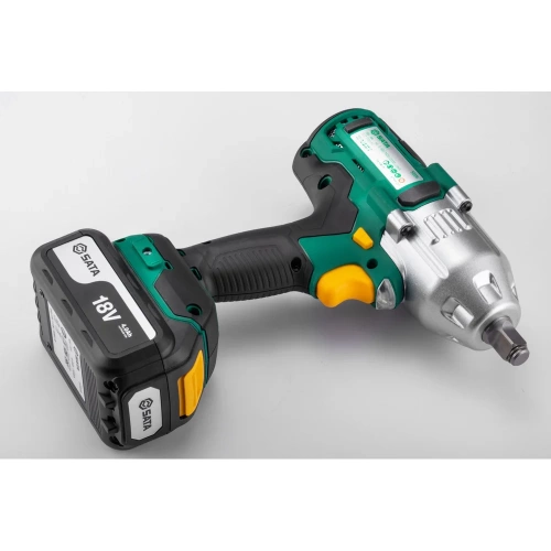 Гайковерт аккумуляторный бесщеточный ударный Sata 580 Нм. SC51074 фото 5 Гайковерт аккумуляторный бесщеточный ударный Sata 580 Нм. SC51074 фото 5