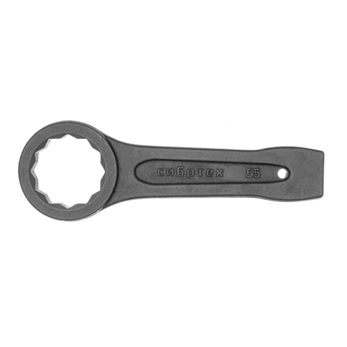Ключ кольцевой ударный, 55 мм Сибртех фото 2 Ключ кольцевой ударный, 55 мм Сибртех фото 2