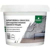 Шпатлевка-замазка Prosept Plastix 082-1 для заделки глубоких выбоин и трещин 1,4 кг