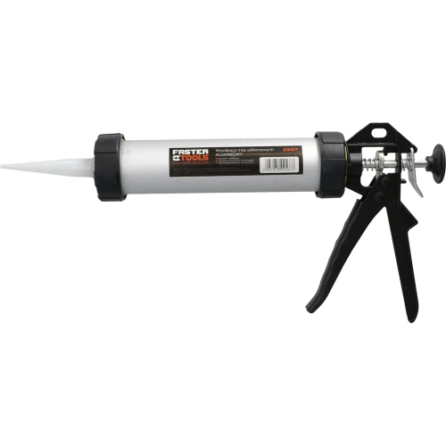 Алюминиевый пистолет для силиконового герметика FASTER TOOLS 225 2567 Алюминиевый пистолет для силиконового герметика FASTER TOOLS 225 2567