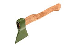 Топор кованный, в сборе, 600/850 г, деревянное топорище, 400 мм, Б1 Сибртех