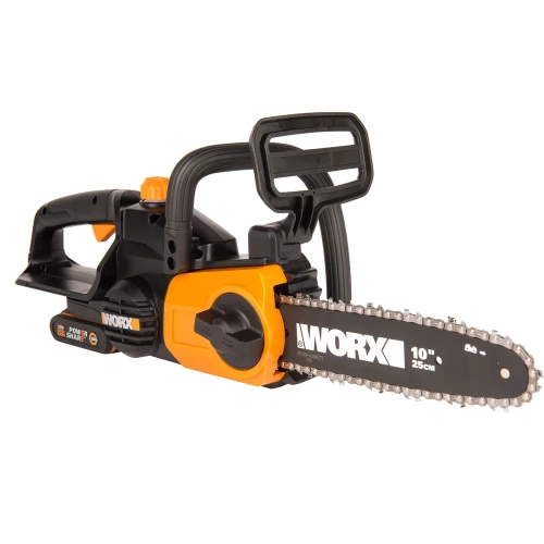Аккумуляторная цепная пила WORX 20в, 25 см, 2ач х1 и зу 2а WG322E.1 фото 4 Аккумуляторная цепная пила WORX 20в, 25 см, 2ач х1 и зу 2а WG322E.1 фото 4