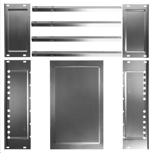 Мангал с ребрами жесткости 500 х 300 х 500 мм, Camping Palisad фото 4