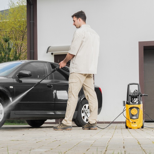 Моечная машина высокого давления R-170D, 2000 Вт, 170 бар, 360 л/ч, с барабаном Denzel фото 25