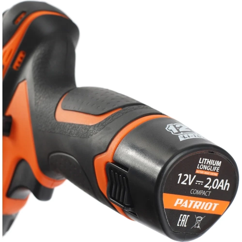 Аккумуляторная дрель-шуруповерт PATRIOT BR 115Li 180201115 фото 8 Аккумуляторная дрель-шуруповерт PATRIOT BR 115Li 180201115 фото 8