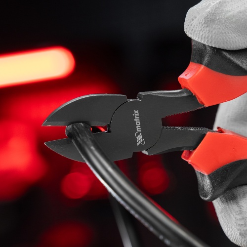 Бокорезы Black Nickel, 160 мм, двухкомпонентные рукоятки Matrix фото 8