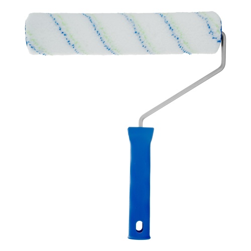 Валик "Водные краски", 250 мм, ворс 12 мм, D - 36 мм, D ручки - 6 мм, полиэстер Сибртех фото 3 Валик "Водные краски", 250 мм, ворс 12 мм, D - 36 мм, D ручки - 6 мм, полиэстер Сибртех фото 3