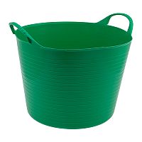 Ведро гибкое сверхпрочное, 40 л, зеленое, Сибртех