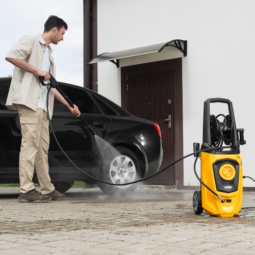 Моечная машина высокого давления R-170D, 2000 Вт, 170 бар, 360 л/ч, с барабаном Denzel фото 24