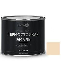 Эмаль термостойкая Elcon Max Therm 400 градусов бежевая 0,4 кг