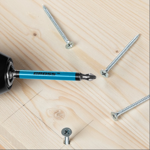 Бита PH2 х 90, сталь S2, 10 шт. Gross фото 6