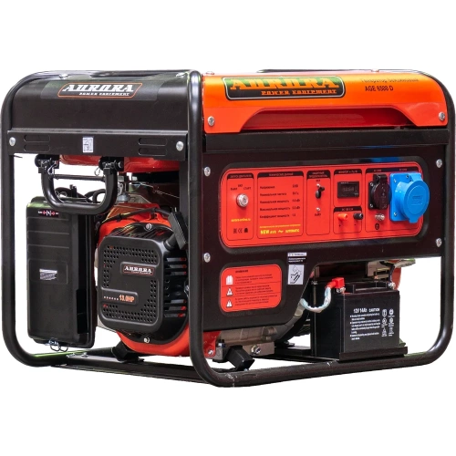 Бензиновый генератор Aurora AGE 6500 D 6773 фото 9