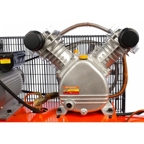 Масляный компрессор с ременным приводом Кратон AC-440-100-BDV 3 01 01 040 фото 7