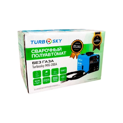 Сварочный полуавтомат Turbosky MIG-200A без газа 379 фото 10 Сварочный полуавтомат Turbosky MIG-200A без газа 379 фото 10