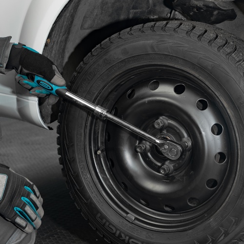 Ключ-трещотка телескопический 1/2", 305-445 мм, CrV, 72 зуба, с быстрым сбросом, хром Gross фото 11 Ключ-трещотка телескопический 1/2", 305-445 мм, CrV, 72 зуба, с быстрым сбросом, хром Gross фото 11