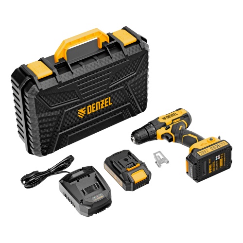 Дрель-шуруповерт аккумуляторная CDQ-20, Li-Ion, 20 В// Denzel фото 16