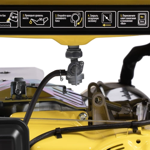 Генератор бензиновый Kolner 5.5 кВт 230В, 50Гц, KEG 5500 8040200236 фото 9