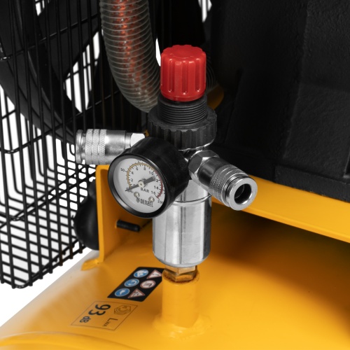 Компрессор воздушный рем. привод BCV 4000-T/200, 4,0 кВт, 200 литров, 690 л/мин Denzel фото 10