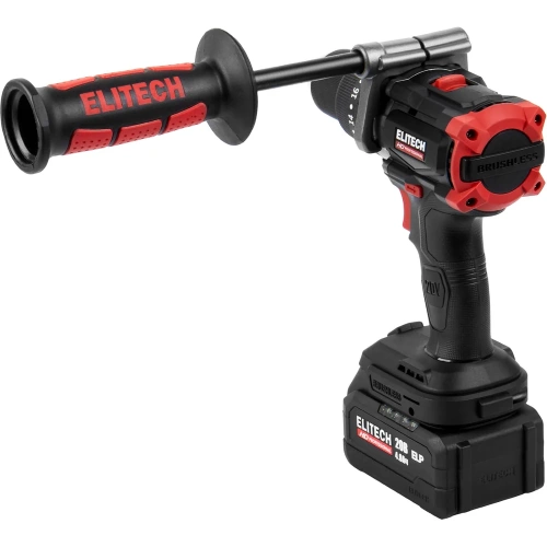 Аккумуляторная дрель Elitech CD 20BL2 (E2201.042.02) HD 205728 фото 7