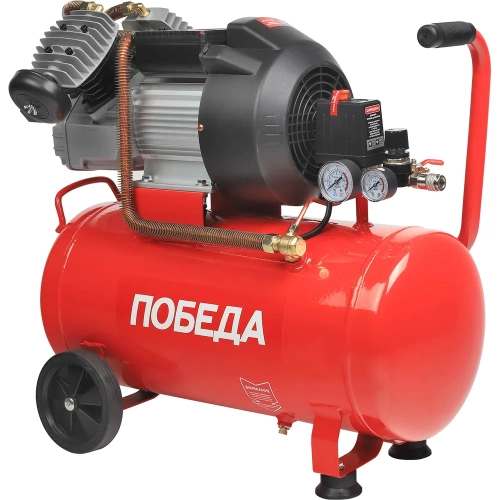 Поршневой масляный компрессор ПОБЕДА КМ 50-400 525301715 фото 6
