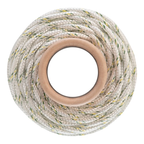Фал плетеный капроновый с сердечником, 6 мм, L 100 м, 16-прядный, Сибртех фото 3
