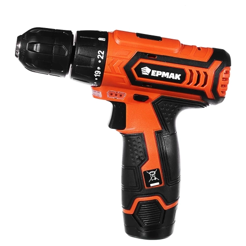 Аккумуляторная дрель-шуруповерт ЕРМАК ДША-12В 646-322 фото 3 Аккумуляторная дрель-шуруповерт ЕРМАК ДША-12В 646-322 фото 3