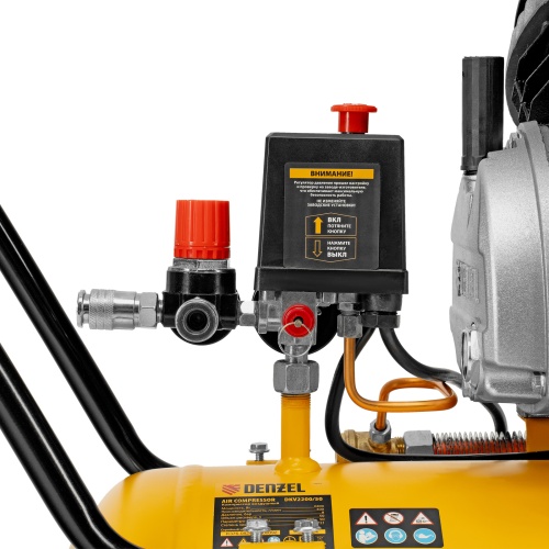 Компрессор воздушный DKV2200/50, Х-PRO 2.2 кВт, 400 л/мин, 50 л Denzel фото 19 Компрессор воздушный DKV2200/50, Х-PRO 2.2 кВт, 400 л/мин, 50 л Denzel фото 19