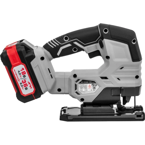 Бесщеточный аккумуляторный лобзик Интерскол МПА-125/36ВЭ Li-ion АПИ (кейс, 2 аккум. 2,0Ач, ЗУ) 822.2.2.70 фото 4