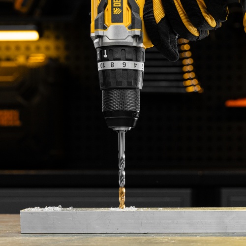 Сверло спиральное по металлу 7,0 x 109 мм, Р6М5, Golden Tip  Denzel фото 11