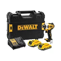 Аккумуляторный шуруповерт DEWALT DCF809D2T, 18 В, 190 Нм, 3200 уд/мин, с 2 АКБ 2 А*ч и ЗУ, в кейсе DCF809D2T-QW