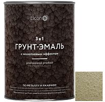 Грунт-эмаль Elcon Smith 3 в 1 с молотковым эффектом бронза 0,8 кг