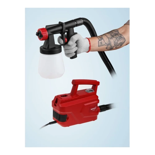 Краскораспылитель электрический WORTEX LX PS 0840 в кор. 500 Вт, 750 мл/мин, 0.7 л бак 1325732 фото 4 Краскораспылитель электрический WORTEX LX PS 0840 в кор. 500 Вт, 750 мл/мин, 0.7 л бак 1325732 фото 4